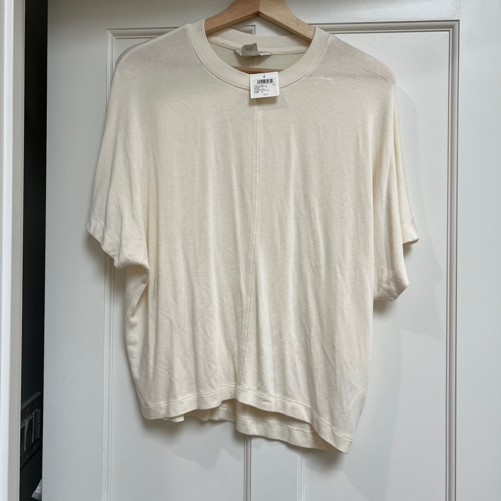 NWT club Monaco cream top